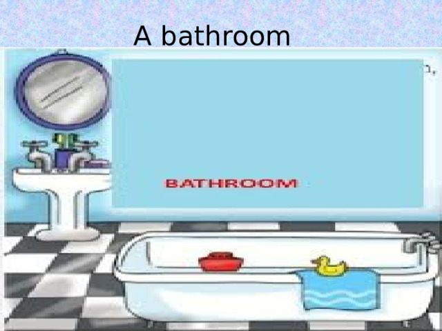 A bathroom 