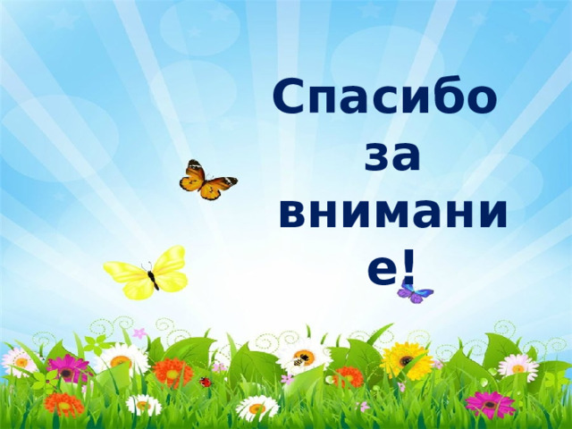 Спасибо  за внимание! 