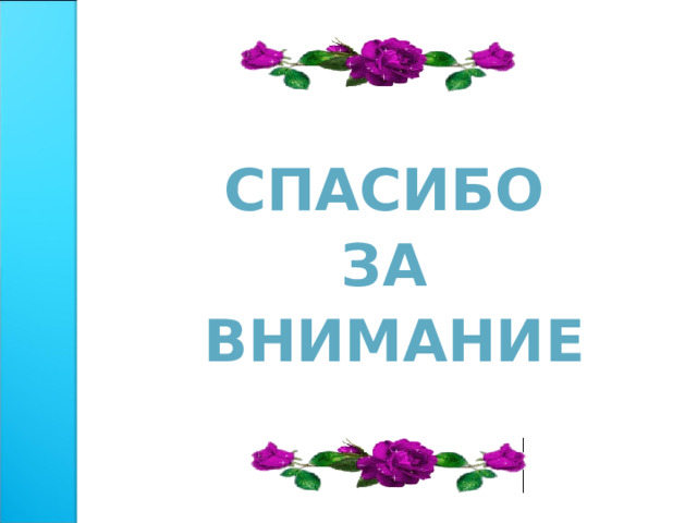  СПАСИБО ЗА ВНИМАНИЕ 