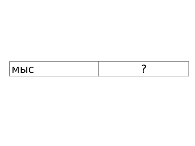 мыс ? 