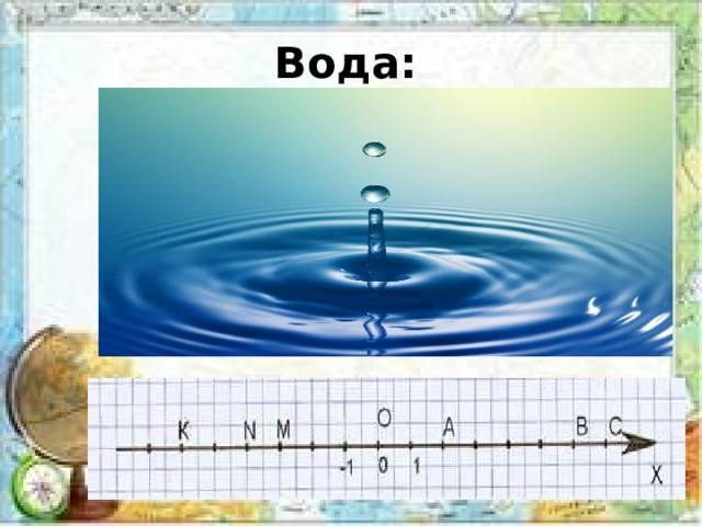 Вода: 