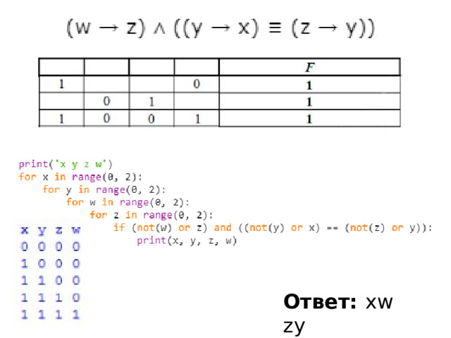 Ответ:  xwzy 