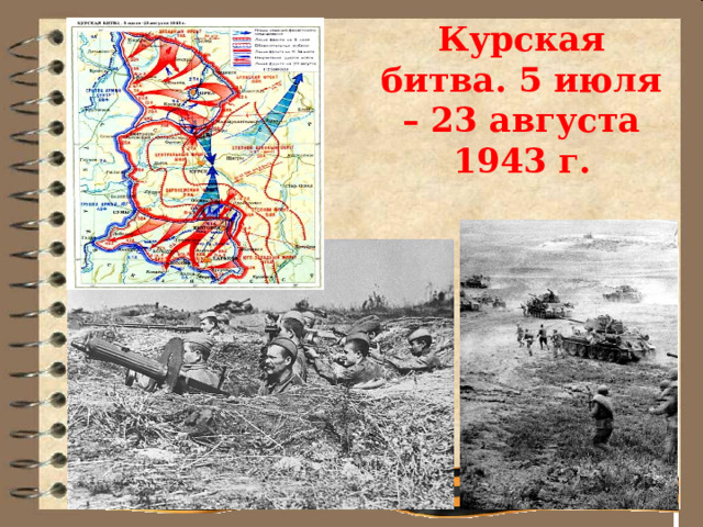 Курская битва. 5 июля – 23 августа 1943 г. 