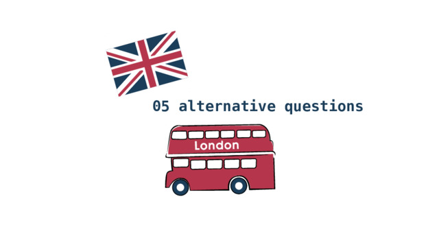 Five types of questions in English