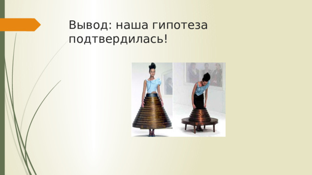 Вывод: наша гипотеза подтвердилась! 