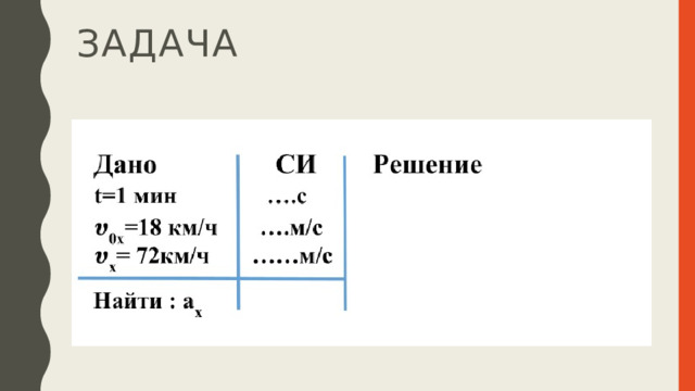 задача 