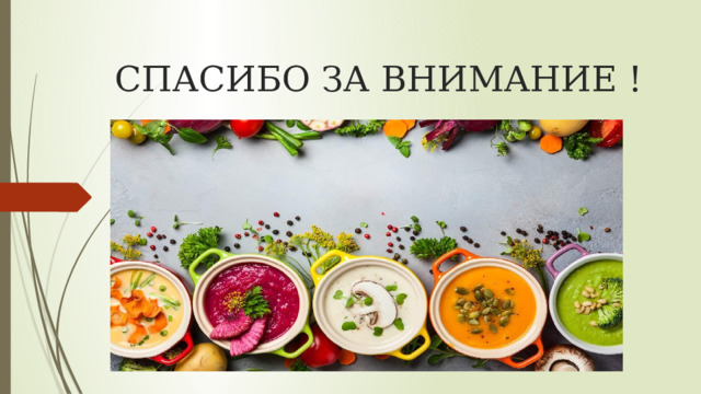 СПАСИБО ЗА ВНИМАНИЕ ! 