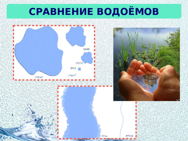 Сравнение водоёмов 