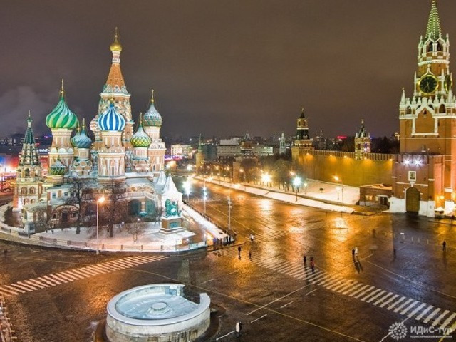 St. Basil's Cathedral  (Vasily Blazheny  Василий Блаженный  Church of the Intercession 