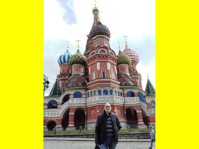 Vasily Blazheny Cathedral stands at one end of Red Square and at the other end there is Historical Museum. 