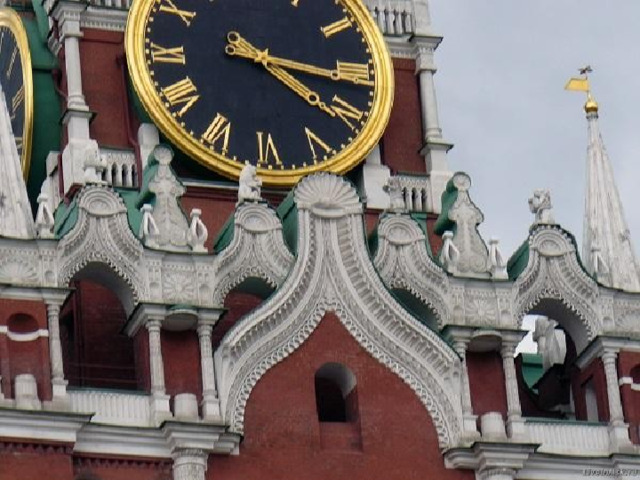 The first clock on the tower was designed by the Italian master Antonio Solari. 