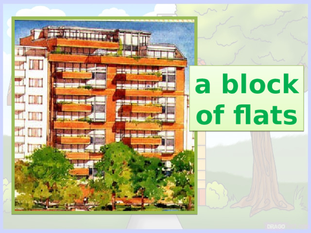 a block of flats 