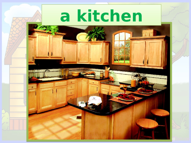 a kitchen 