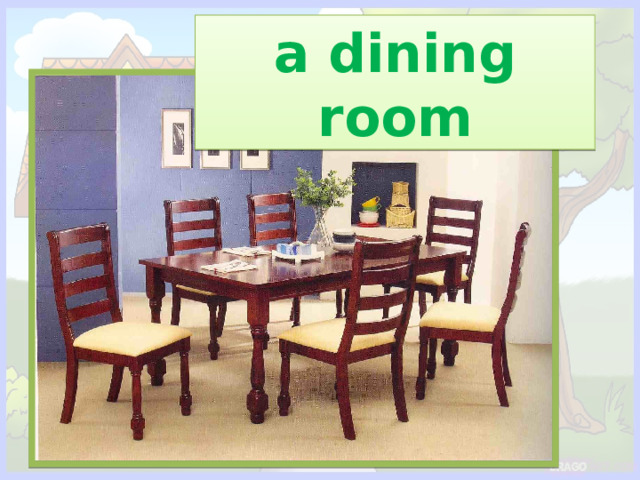 a dining room 