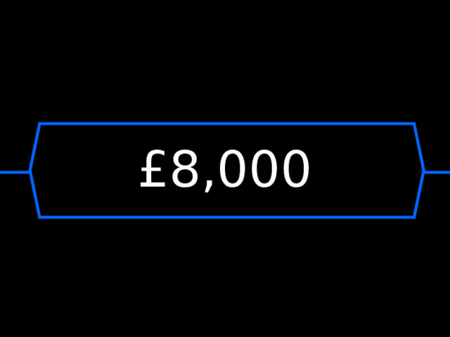 £8,000 