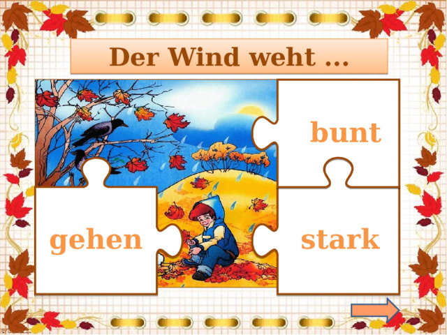 Der Wind weht ...  bunt  stark gehen 