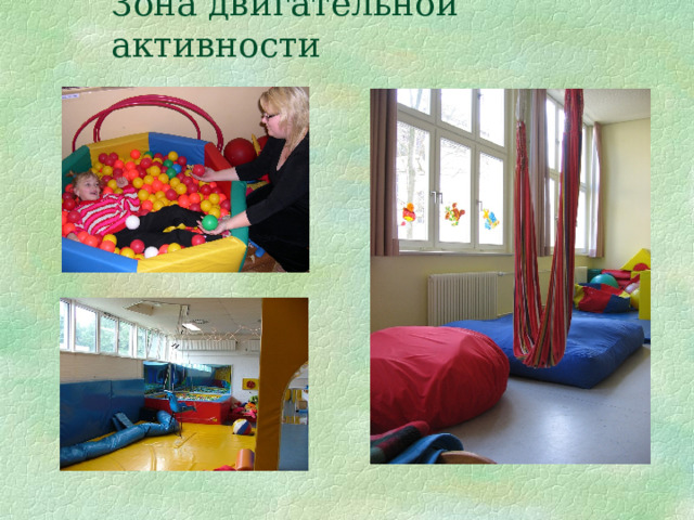 Зона двигательной активности 
