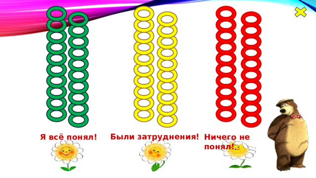Были затруднения! Я всё понял! Ничего не понял! 