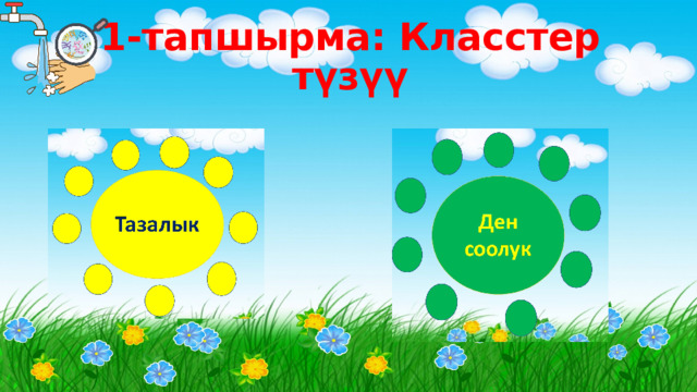1-тапшырма: Класстер түзүү   