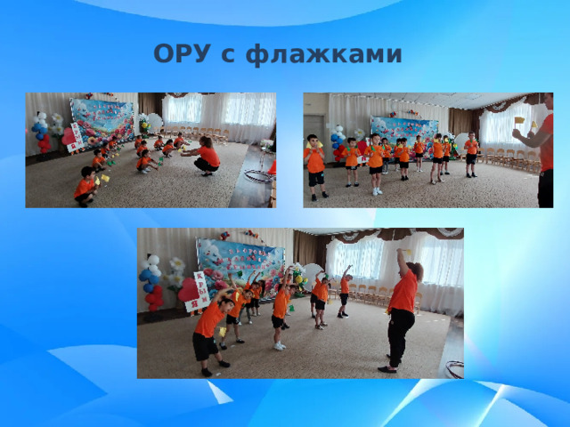 ОРУ с флажками 