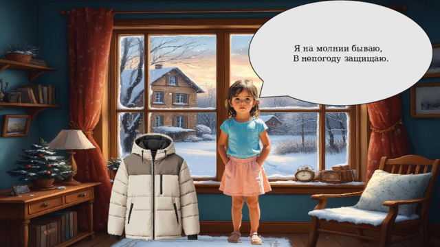 Я на молнии бываю, В непогоду защищаю. 