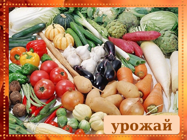 урожай 