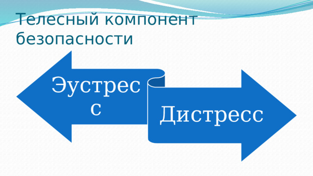 Телесный компонент безопасности Эустресс Дистресс 