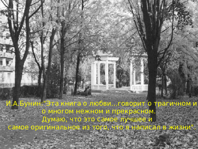 И.А.Бунин: