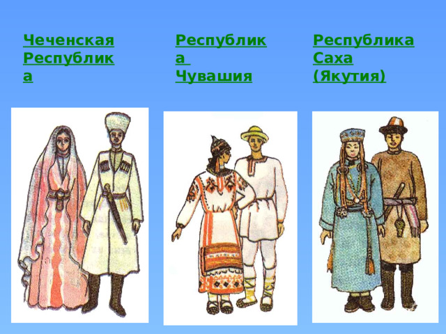 Чеченская Республика Республика Республика  Чувашия  Саха (Якутия)  