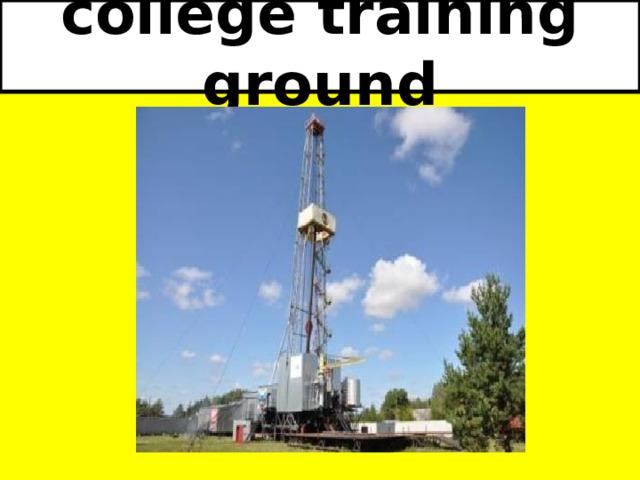 college training ground 
