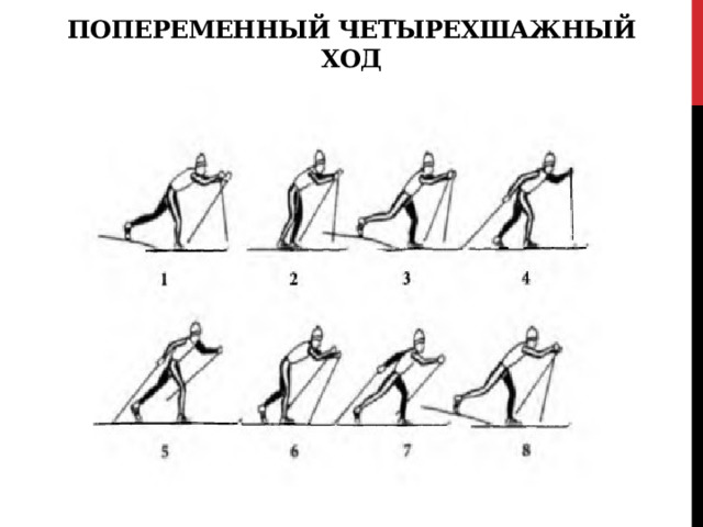 Попеременный четырехшажный ход 