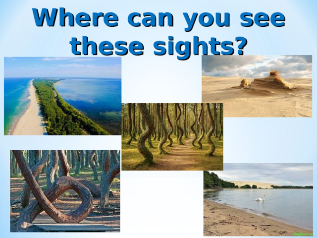 Where can you see these sights? 