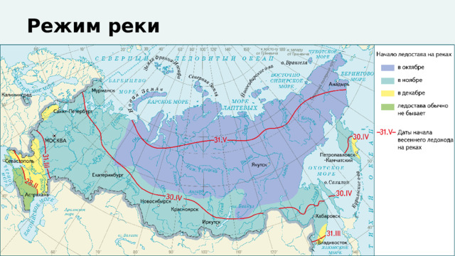 Режим реки 