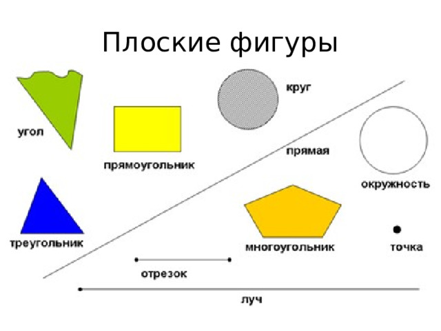 Плоские фигуры 