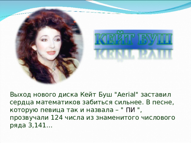 Выход нового диска Кейт Буш 