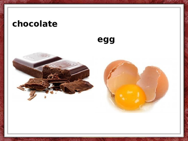 chocolate egg 