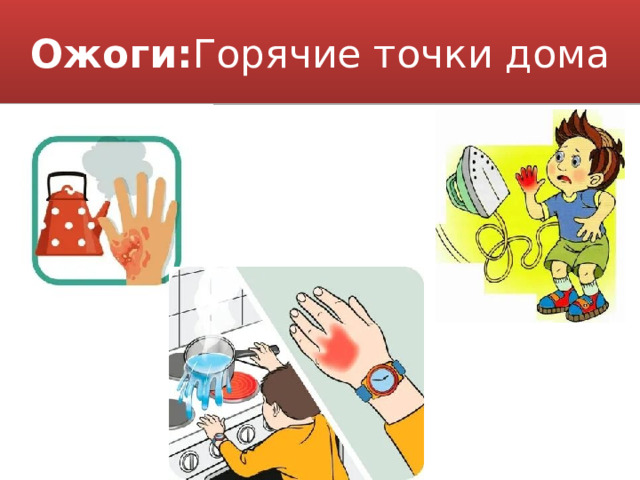 Ожоги: Горячие точки дома 