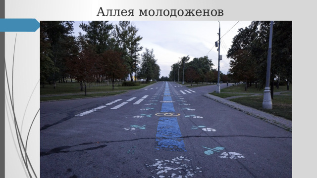 Аллея молодоженов 