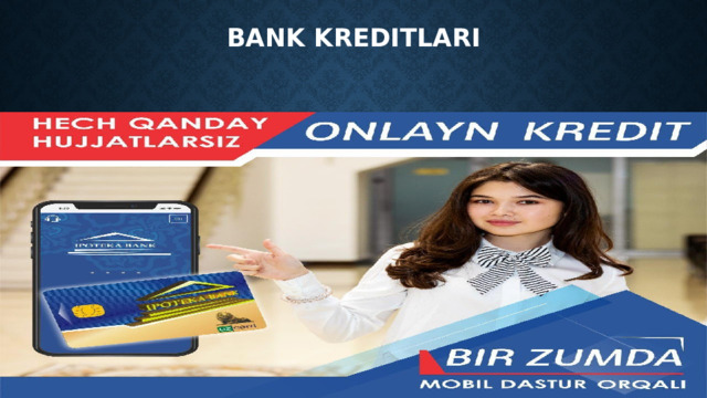 BANK KREDITLARI 
