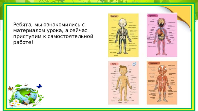 Ребята, мы ознакомились с материалом урока, а сейчас приступим к самостоятельной работе! 