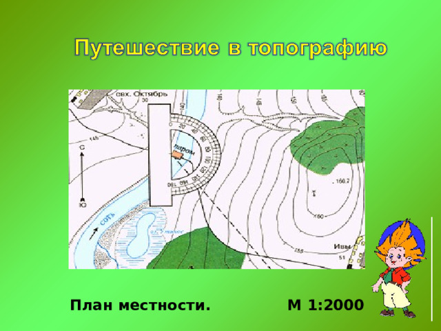 План местности. М 1:2000 
