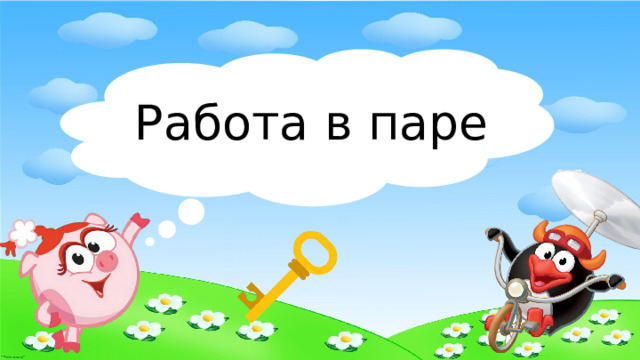 Работа в паре 
