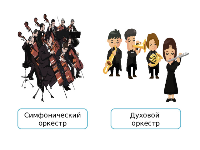Симфонический оркестр Духовой оркестр 