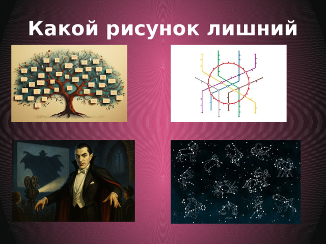 Какой рисунок лишний 