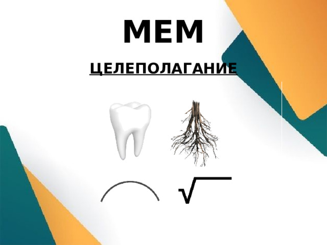МЕМ ЦЕЛЕПОЛАГАНИЕ 