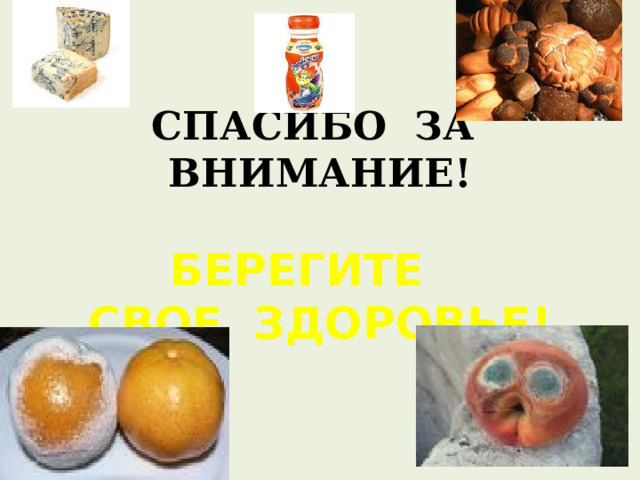 СПАСИБО ЗА ВНИМАНИЕ!   БЕРЕГИТЕ  СВОЕ ЗДОРОВЬЕ! 