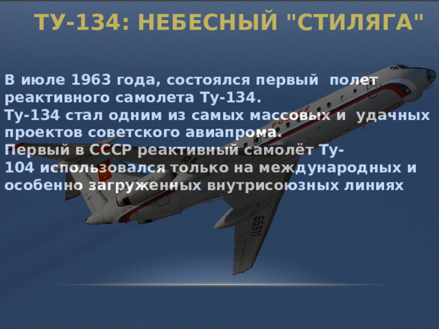ТУ-134: НЕБЕСНЫЙ 