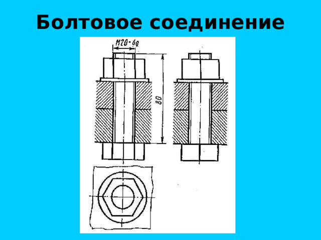 Болтовое соединение 