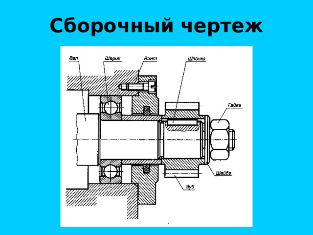 Сборочный чертеж 