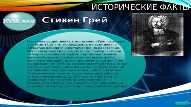 Исторические факты 